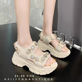 Sandal đính đá ORDER ( kèm video + ảnh thật )