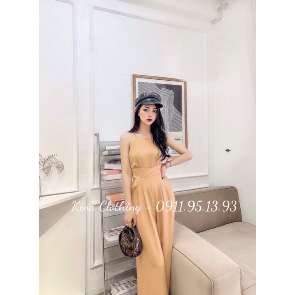 BỘ JUMP SIÊU XINH - JUMSUIT CỔ YẾM SANG CHẢNH B11