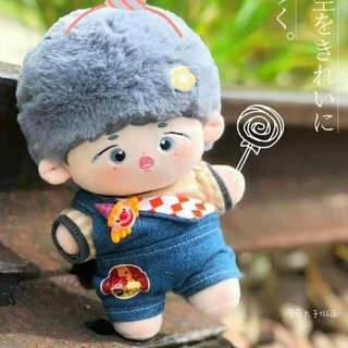 Vải lông thỏ dài 0,7cm - 1cm may tóc doll Kpop