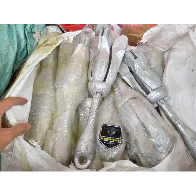 Mỏ neo xếp 2.5 kg và 3.2 kg cho các loại thuyền cao su,kayak,jetski. ảnh và clip thật của shop
