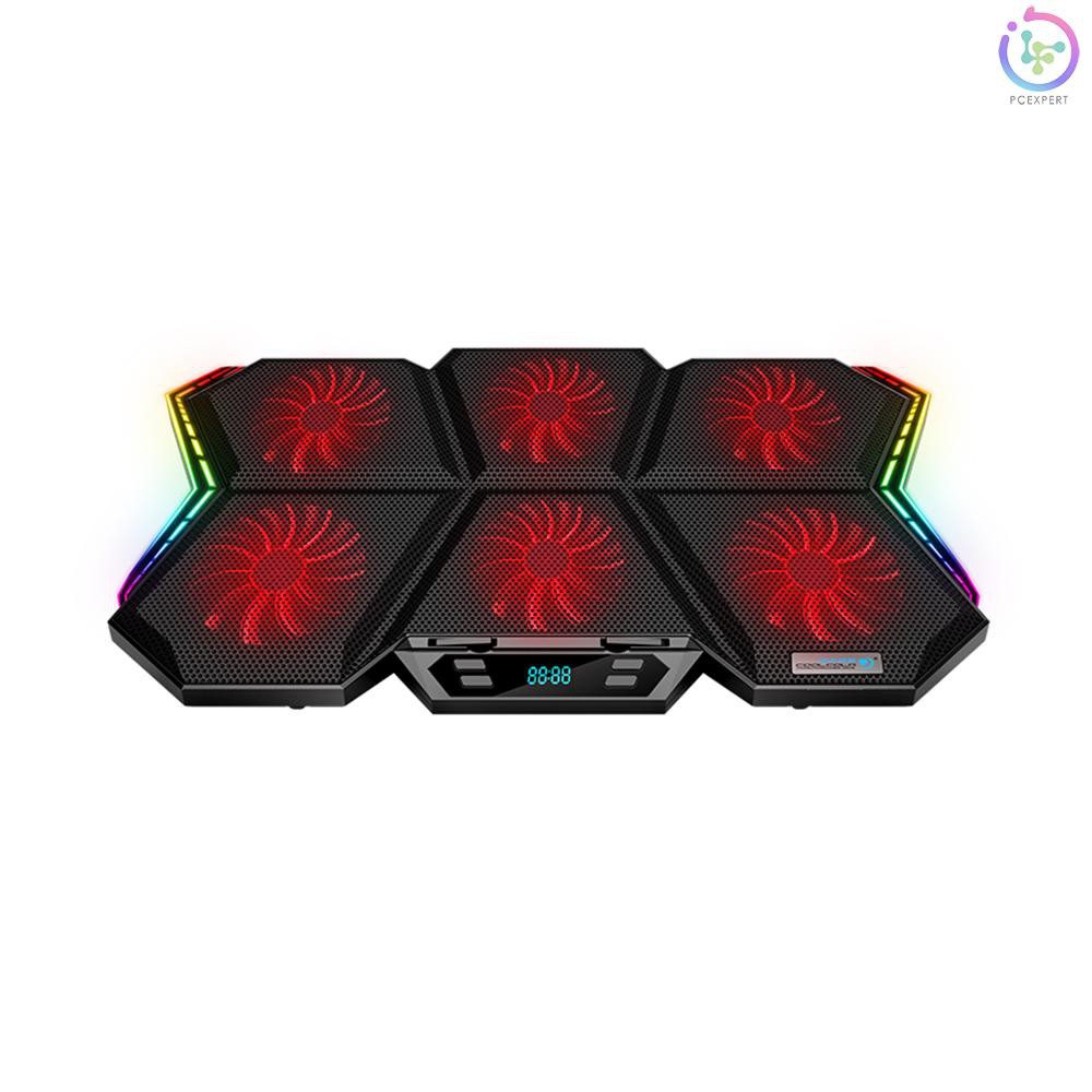 Đế Tản Nhiệt Laptop Coolcold K40 Rgb 6-fan