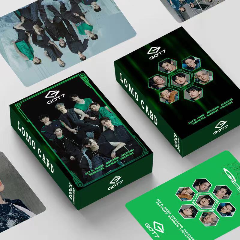 GOT7 Album GOT7 Photocard Double-sided Color Printing Lomo Card