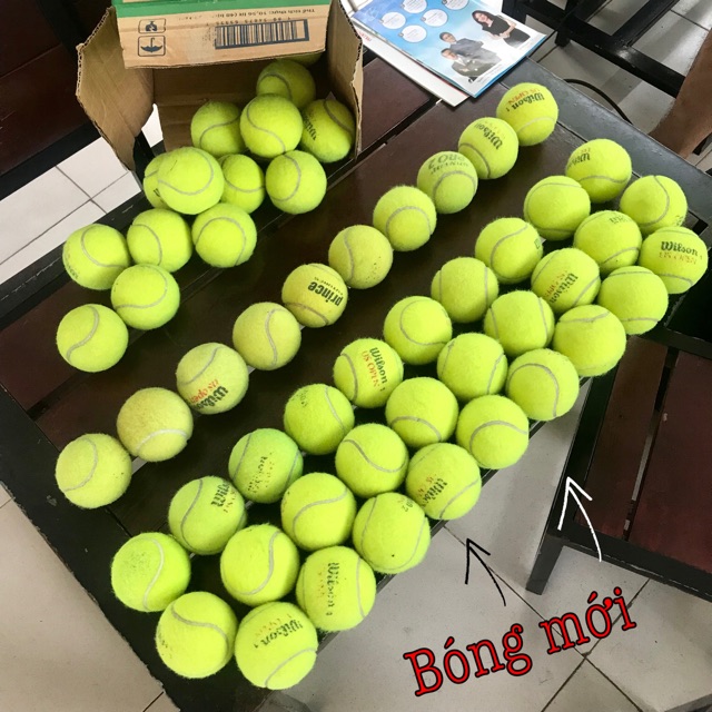 Banh/Bóng Tennis cũ giá rẻ