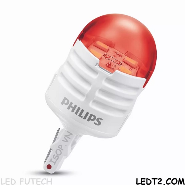 [LEDT2 ISOP] Đèn Led chân T20 Philips Ultinon [Số lượng : 1 cặp] [Bảo hành 5 năm]