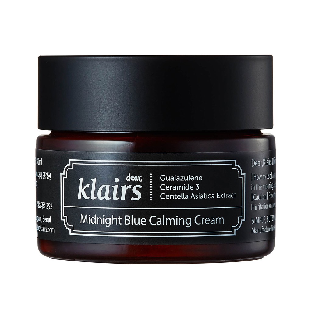 Kem Dưỡng Phục Hồi Da DEAR KLAIRS Midnight Blue Calming Cream