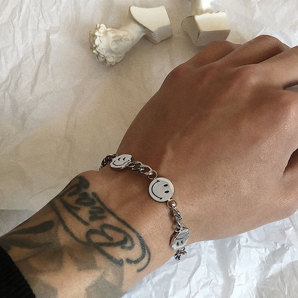 Vòng Tay Mặt Biểu Tượng Cảm Xúc 22158 Phong Cách Hàn Quốc