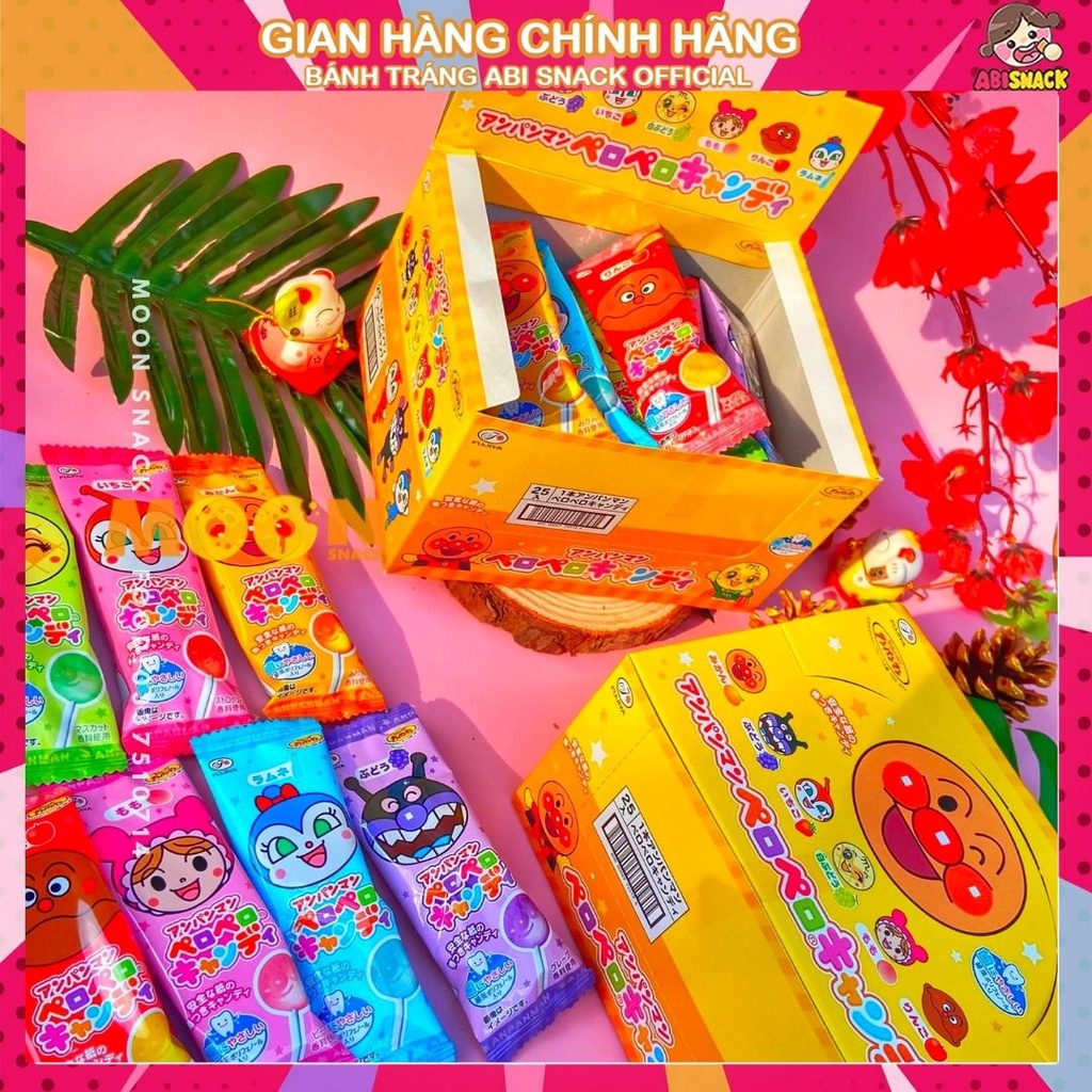 Lẻ 1 cây kẹo mút chú hề nhiều vị Fujiya chống sâu răng - hàng nội địa Nhật Bản 🇯🇵🇯🇵🇯🇵