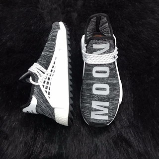 giày adidas human race xám