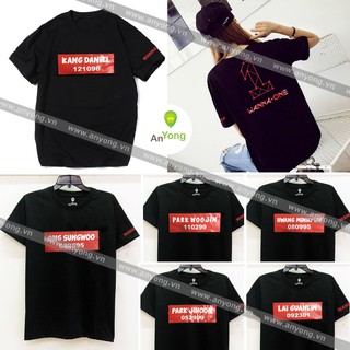 Áo thun WANNA ONE Name
