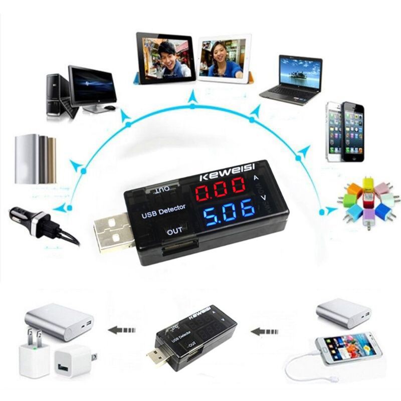 Usb Kiểm Tra Dòng Điện Sạc Usb Tiện Dụng