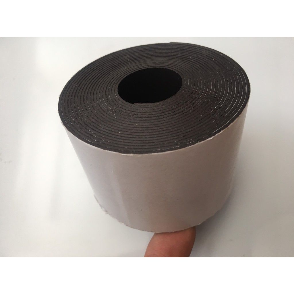 Cuộn Nam Châm Dẻo Dài 3m x 5cm x 1mm - Có Phủ Lớp Băng Keo