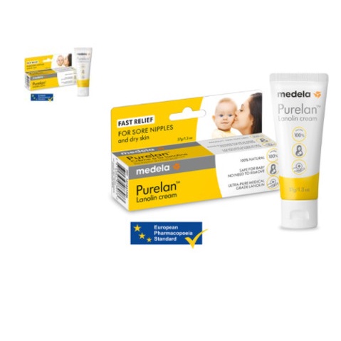 Kem PURELAN 100 Medela bôi nứt đầu ti, cổ gà