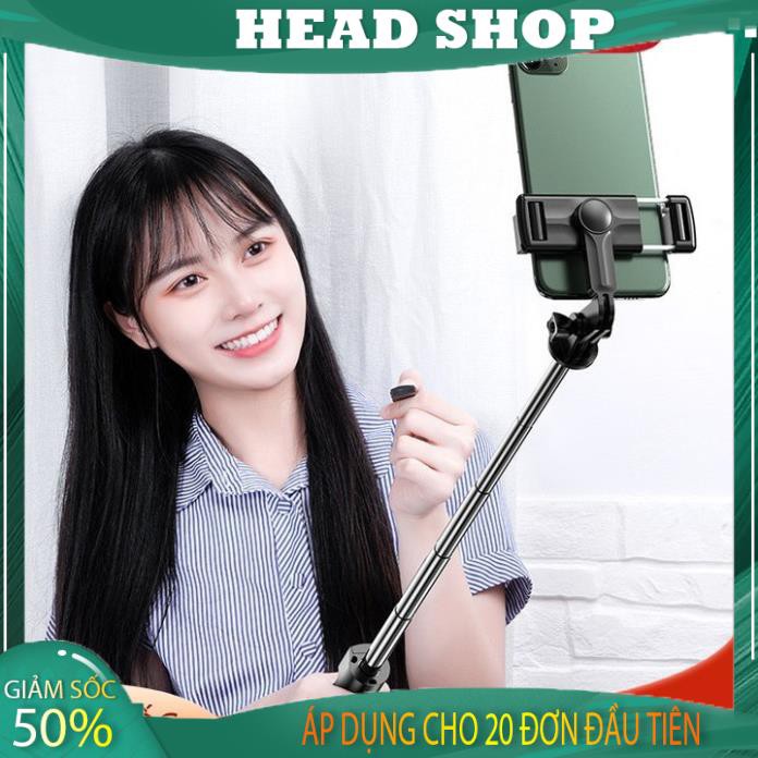 Gậy chụp ảnh tự sướng Bluetooth kiêm tripod 3 chân SELFIE Livestream S03 HEAD SHOP