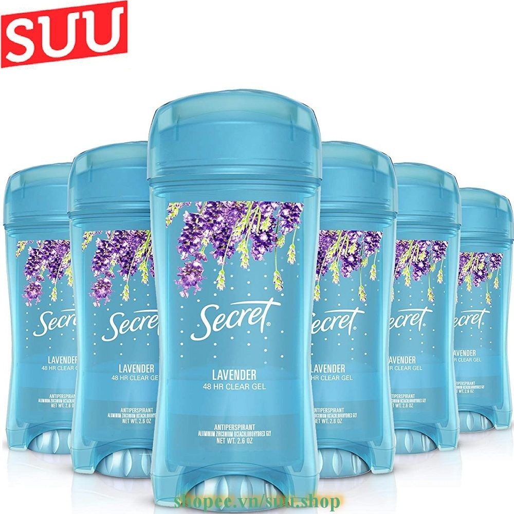 Gel Khử Mùi Nữ 73G Secret Luxe Lavender suu.shop cam kết 100% chính hãng | BigBuy360 - bigbuy360.vn