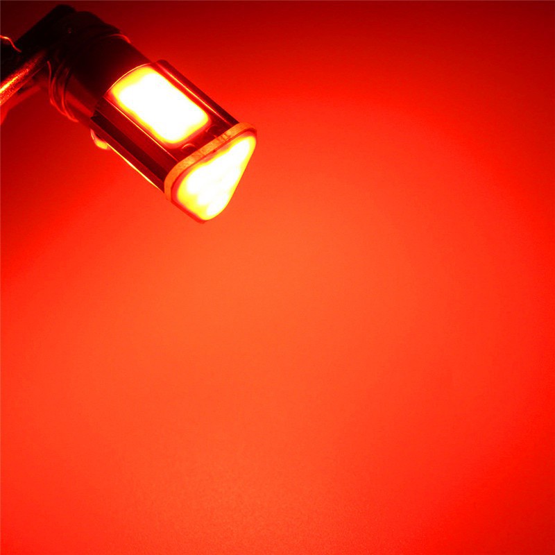 Bộ 2 đèn LED đỏ 1157 BAY15D gắn đuôi xe ô tô