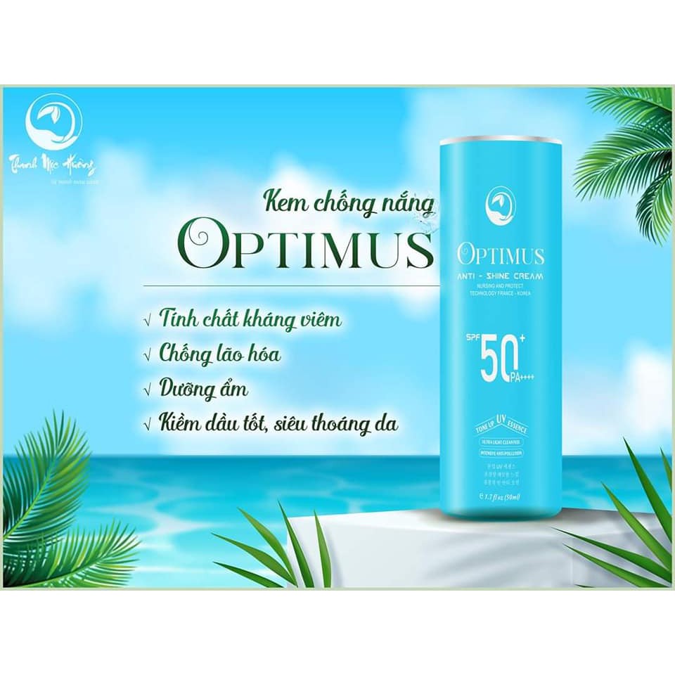 Kem chống nắng Thanh Mộc Hương Optimus Anti Shine