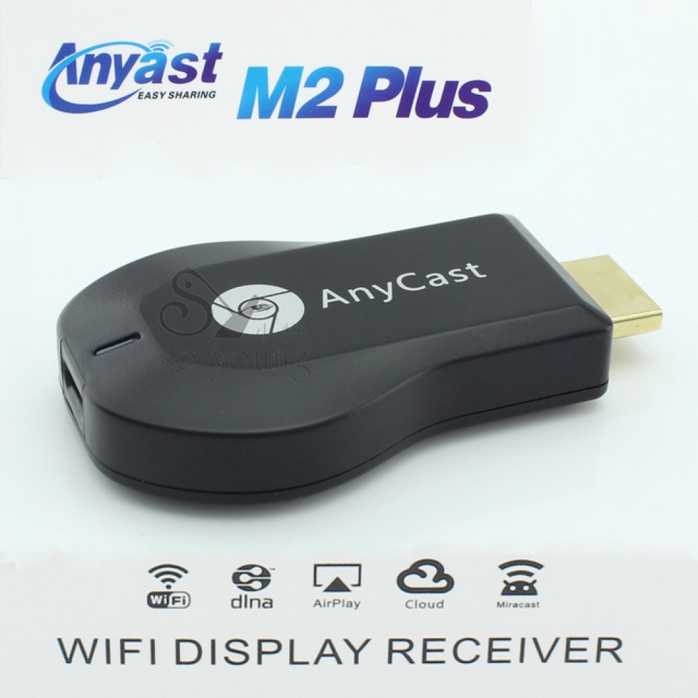 Thiết bị kết nối hiển thị wifi HDMI TV DLna Airplay Youbo Anycast M2 plus M9 plus Ezcast