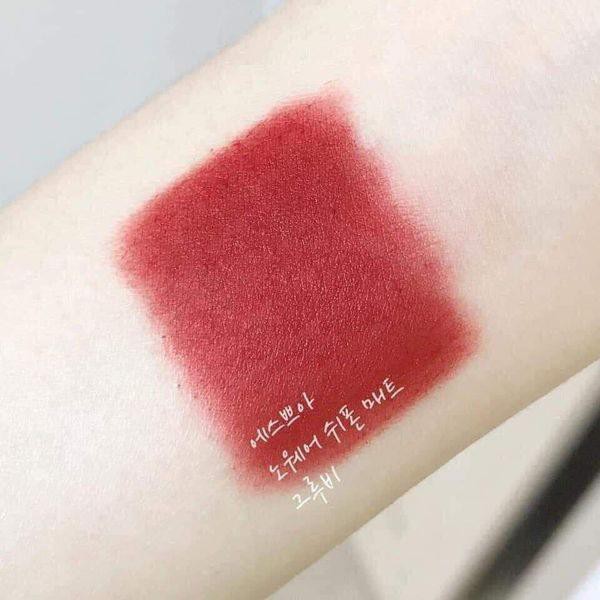 Son Espoir Lipstick No Wear Chiffon Matte BR901 Groovy Màu Đỏ Đất Siêu Tôn Da