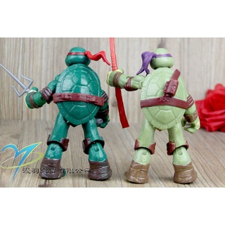 Set 4 Mô Hình Ninja Rùa 12cm