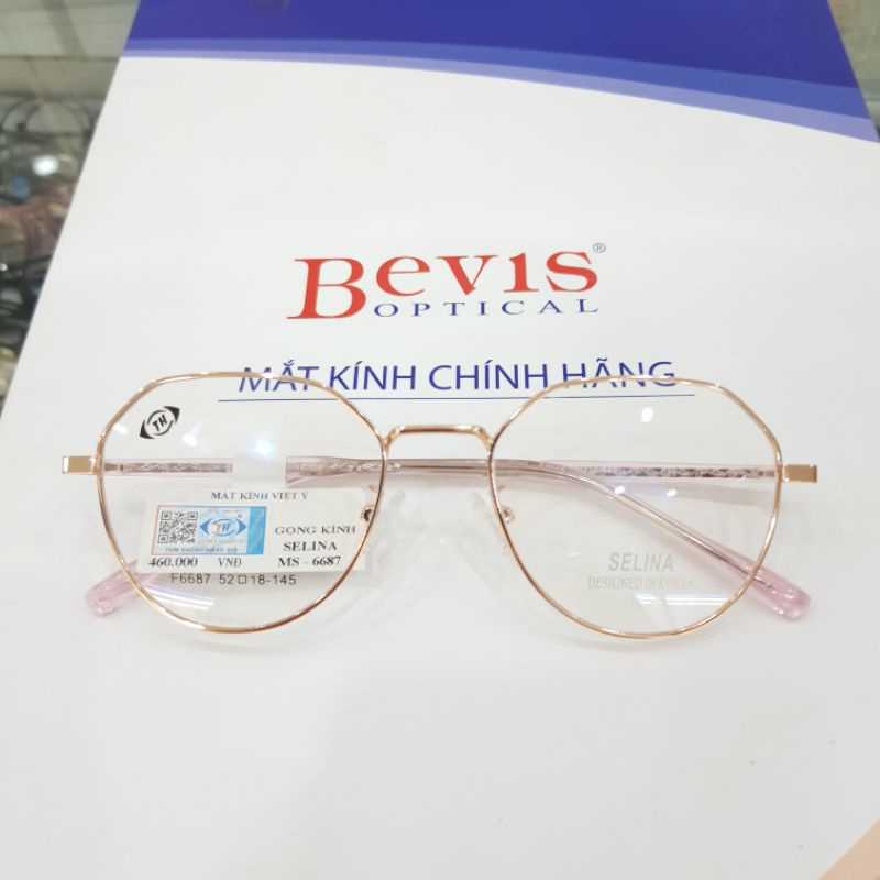 Gọng kính SELINA HÀNG CHÍNH HÃNG MADE IN KOREA - F6687
