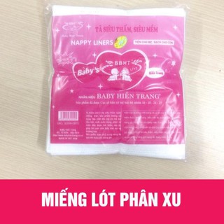 1 bịch Miếng lót phân su tím Hiên Trang - Hàng Công ty