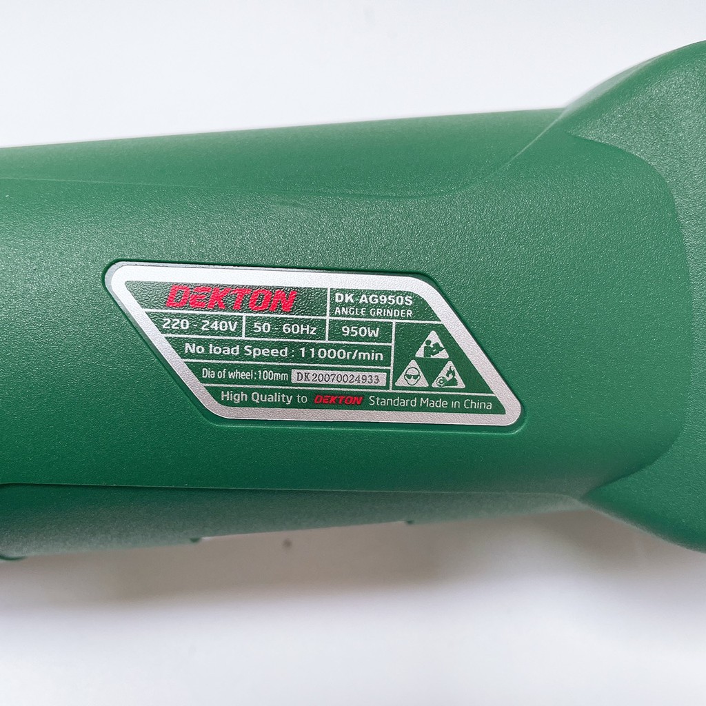 Máy mài DEKTON DK-ag950s 100mm 6 Tốc Độ Đuôi Dài