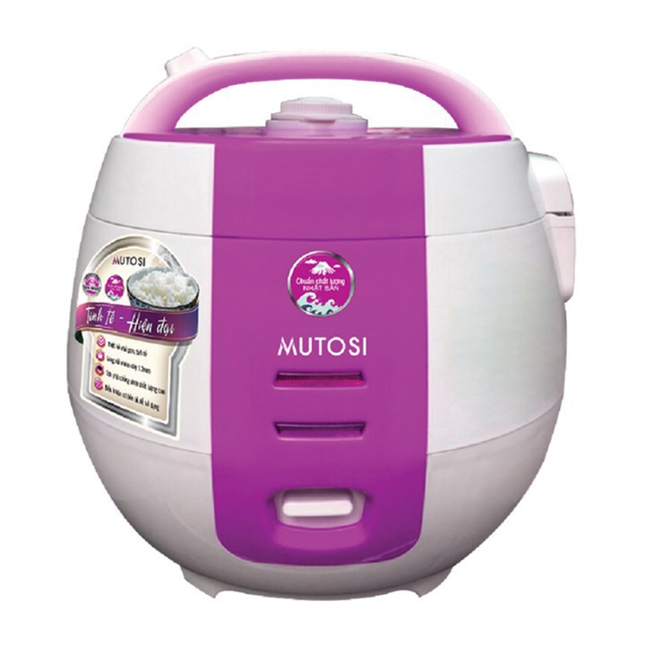 Nồi cơm điện công nghệ Nhật Bản 1.2 lít nhiều màu MUTOSI MR-12 cho cả nhà | BigBuy360 - bigbuy360.vn