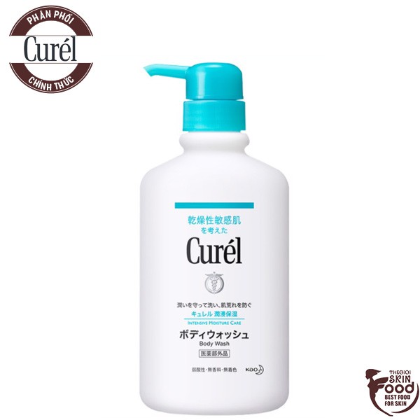 Sữa Tắm Cấp Ẩm Chuyên Sâu Curél Intensive Moisture Care Body Wash