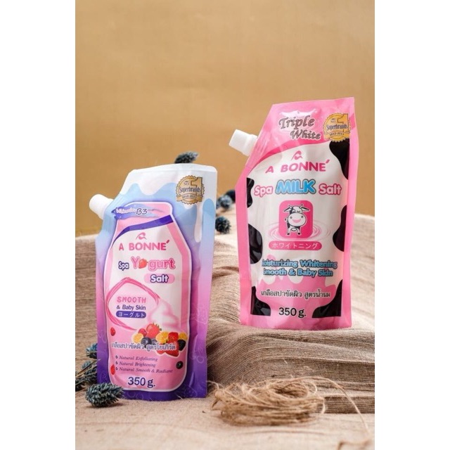 Muối tắm tẩy tế bào chết A BONNE 350g - Thái Lan