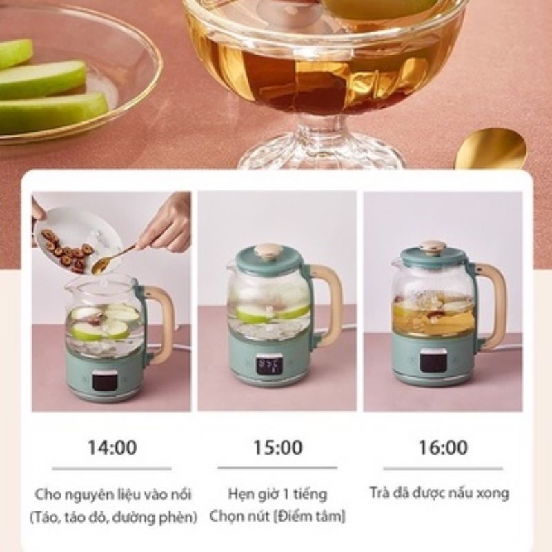 Máy Pha Trà Đa Chức Năng Bear YSH-C08T1