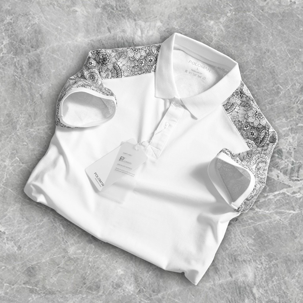 Áo Thun Cổ Bẻ, Áo Polo Nam Tay Ngắn Phối Hoa Văn Mẫu Mới Hè 2021 Chất Thun Cá Sấu Thoáng Mát - AC107 - Shopmens | BigBuy360 - bigbuy360.vn