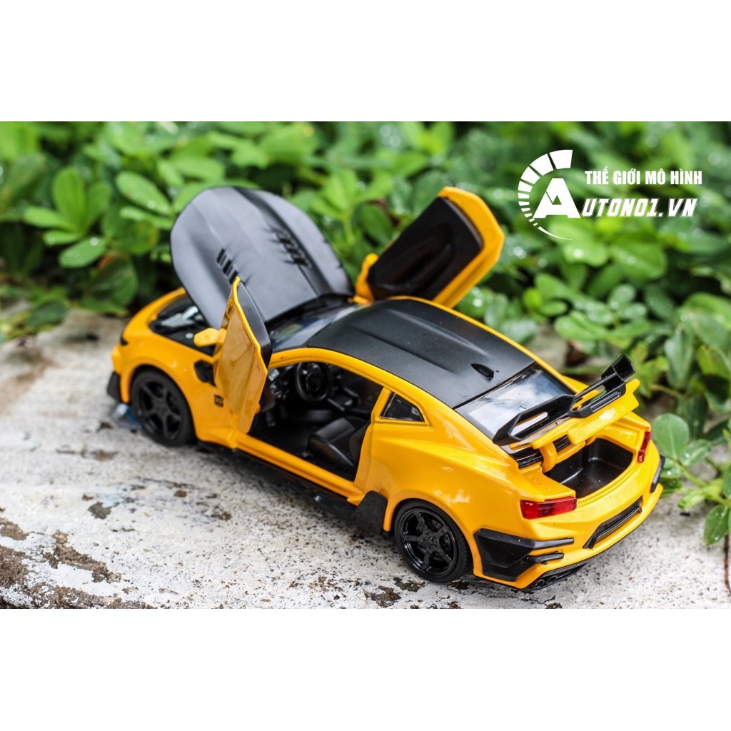 MÔ HÌNH CHEVROLET CAMARO YELLOW 1:32 MINIAUTO KHÔNG HỘP 4846