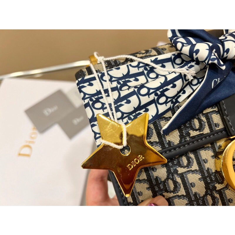 Set túi DI O R montaigne hoạ tiết fullbox