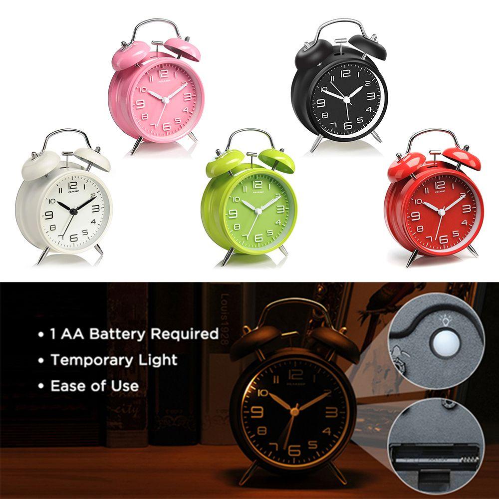 Đồng Hồ Báo Thức LONTIME Hoạt Động Bằng Pin Chất Lượng Cao|Trang Trí Nhà