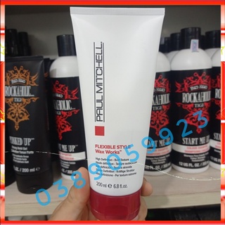 [Chính Hãng]💖💖Gel tạo kiểu tóc, định hình tóc nam  Paul Mitchell Wax Works 200ml