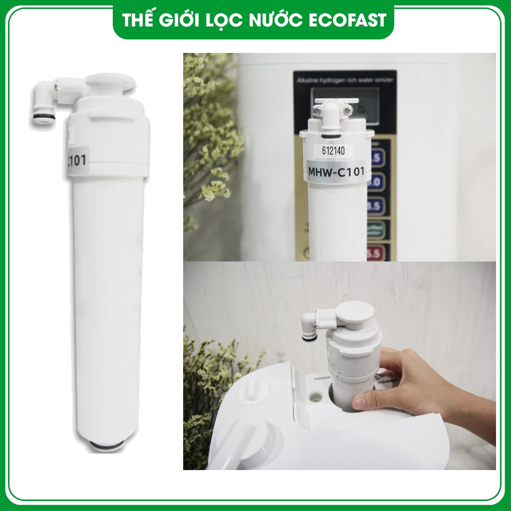 Lõi Lọc Máy Ion Kiềm Giàu HYDRO ATICA ECO-SILVER-GOLD Nhập Khẩu Nhật Bản - Thế Giới Lọc Nước Ecofast