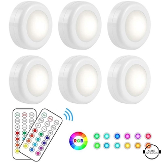 Alife Lâmpada / Claro De Armário De Cozinha Led Com Controle Remoto 12 Cores Rgb / Lâmpada Smart Para Armário / Cozinha