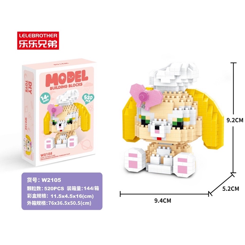 Mô Hình Lắp Ráp Hoạt Hình Subeokiss Đáng Yêu Cho Bé - Đồ Chơi Xếp Hình Cho Bé