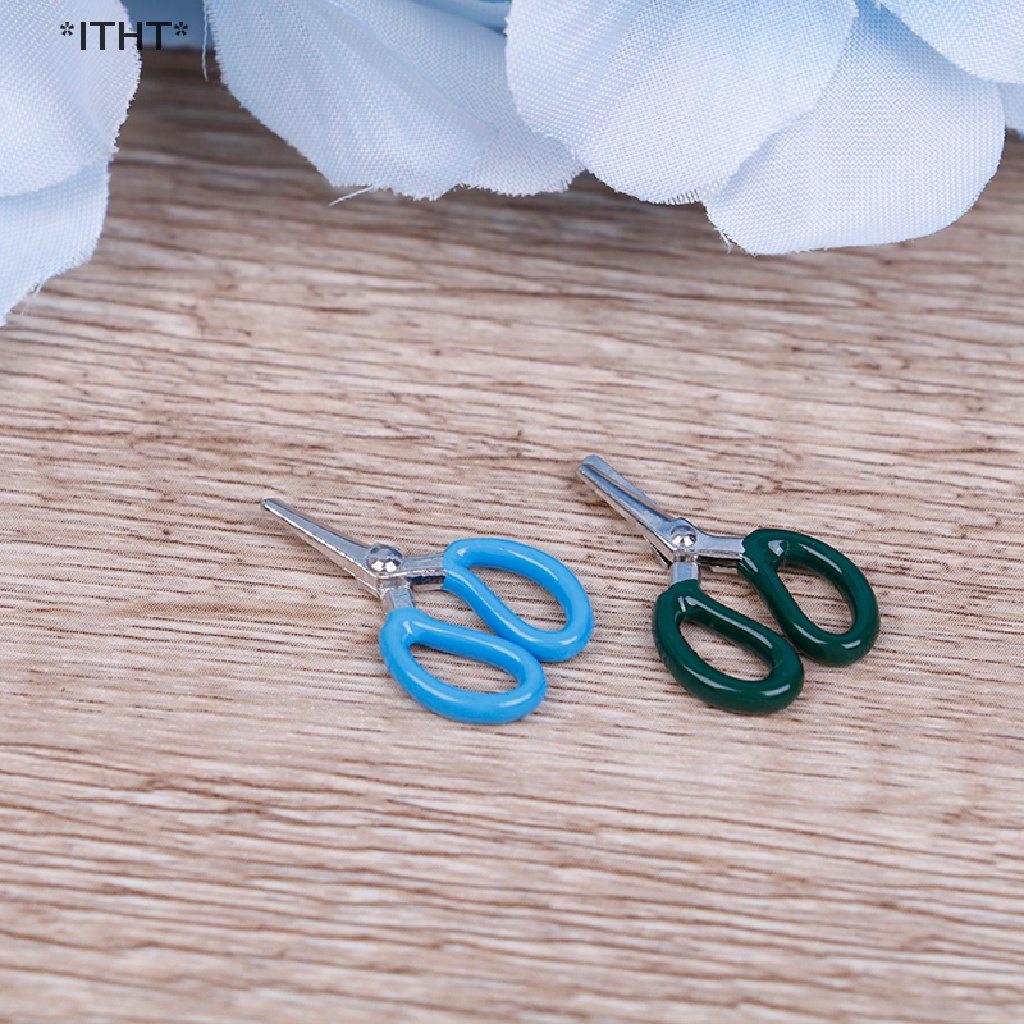 Kéo Kim Loại mini Tỉ Lệ 1: 12 Trang Trí Nhà Búp Bê