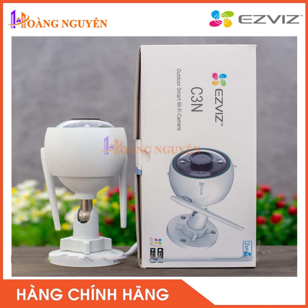 [NHÀ PHÂN PHỐI] Camera IP WIFI Ngoài Trời C3N 2MP Full HD - Ghi Hình Màu Ban Đêm - Báo Động Đèn Thông- Công Nghệ Hoàng