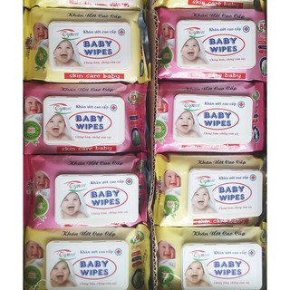 Thùng 40 gói Khăn Ướt Baby Wipes Cao Cấp 80g Tynon