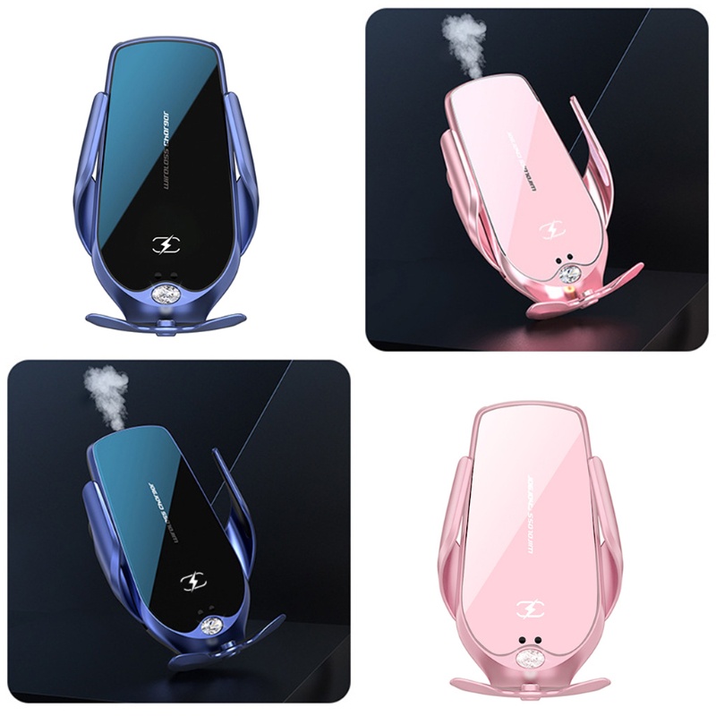 Đế Sạc Điện Thoại Không Dây Qi 15W Cho Xe Hơi