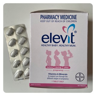 Vitamin Elevit tổng hợp cho mẹ bầu 100 viên