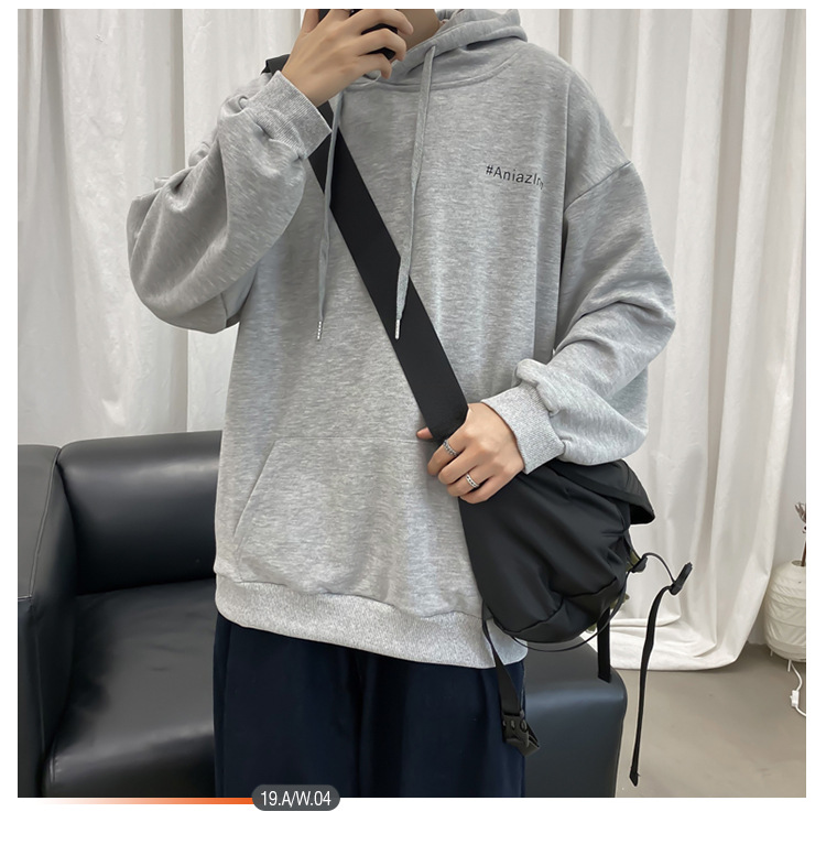 Áo Hoodie Dáng Rộng Thời Trang Phong Cách Cá Tính Cho Nam | BigBuy360 - bigbuy360.vn