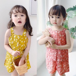 SET BỘ BÉ GÁI HOA CÚC THÔ ĐŨI SIÊU MÁT