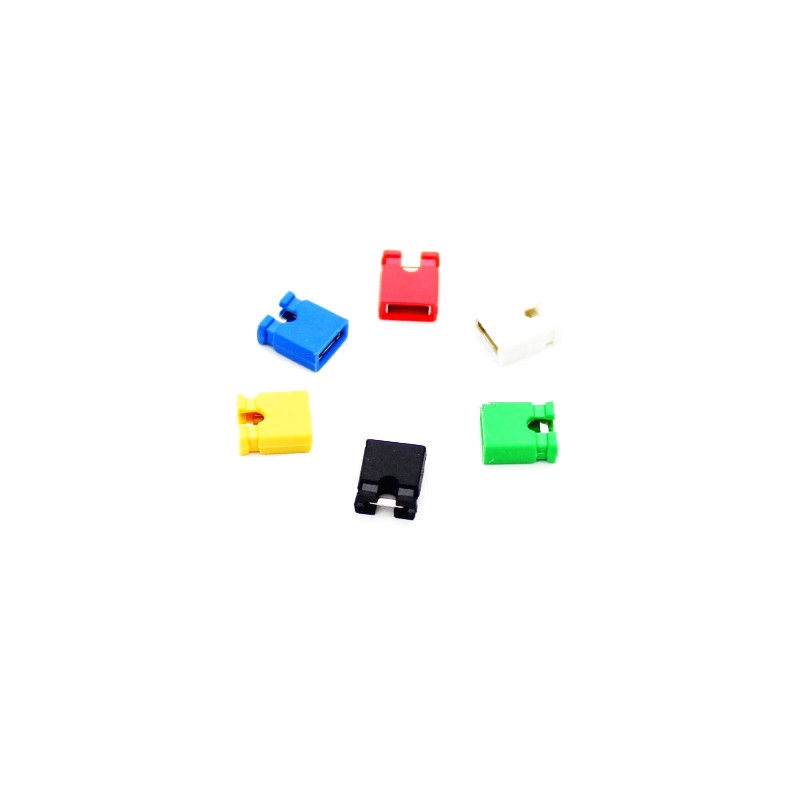 Set 100 Nắp Đậy Dây Cáp 2.54MM