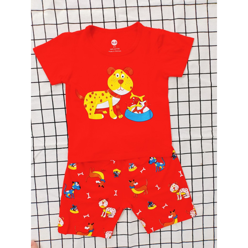 Bộ Cotton Bé Trai hàng Shop Xịn. Hình Thật 100%