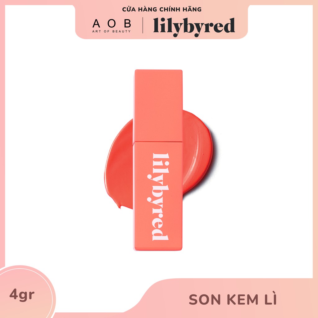 Son Môi LILYBYRED BLOODY LIAR COATING TINT 2 (4g) - Like a Delicate Orange - LL045