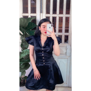 ĐẦM LỤA TAFTA CAO CẤP (ẢNH & CLIP THẬT)