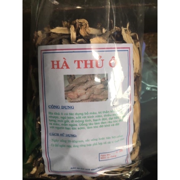 Hà Thủ Ô Trắng loại 1 sạch sẽ, hàng mới túi 1KG